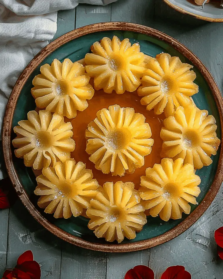 Pineapple Upside‑Down Sugar Cookies