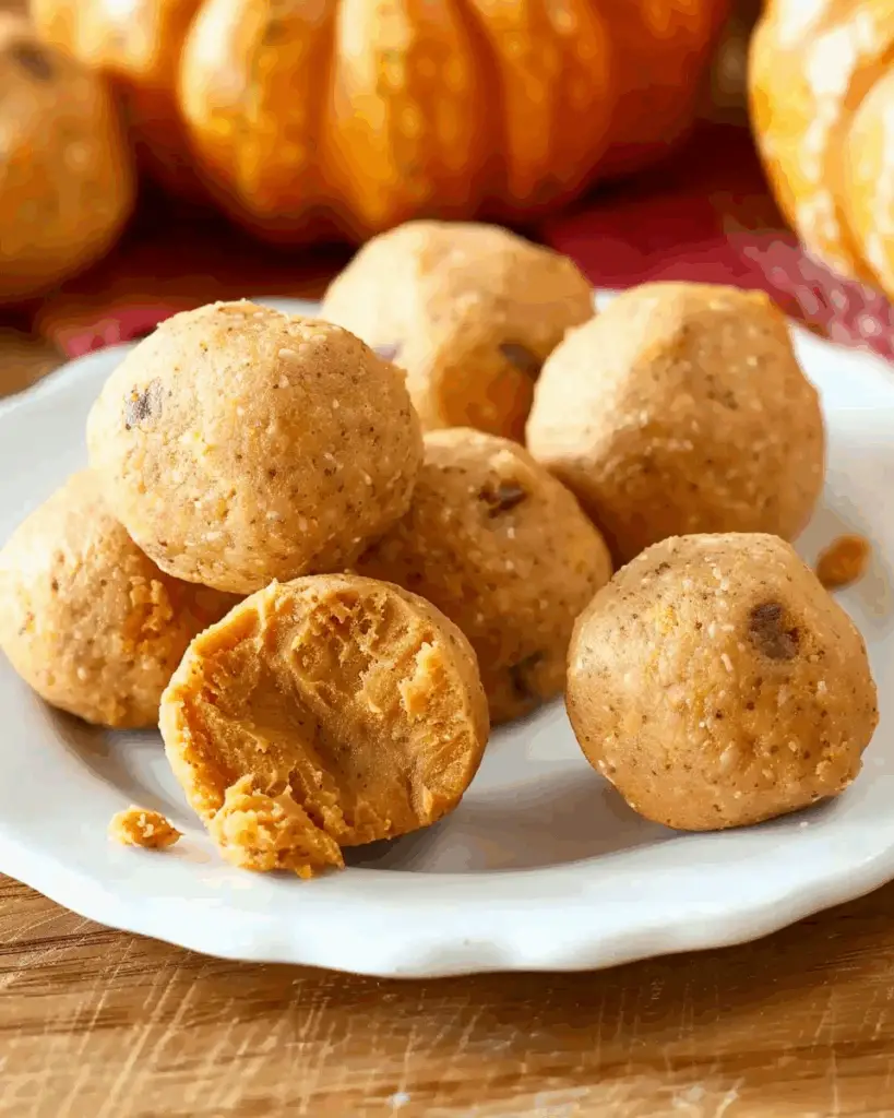 Pumpkin Protein Balls
