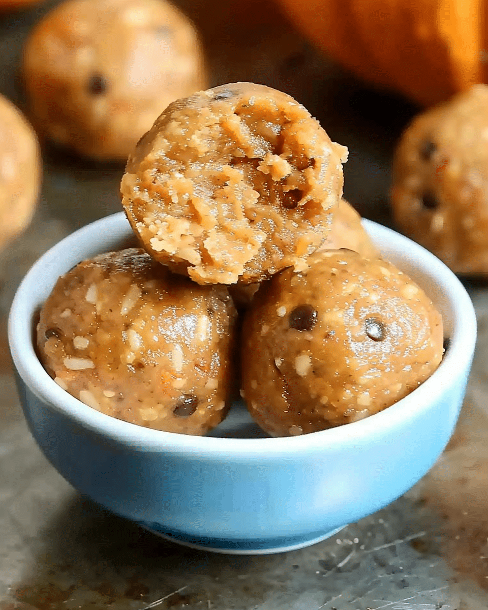 Pumpkin Protein Balls