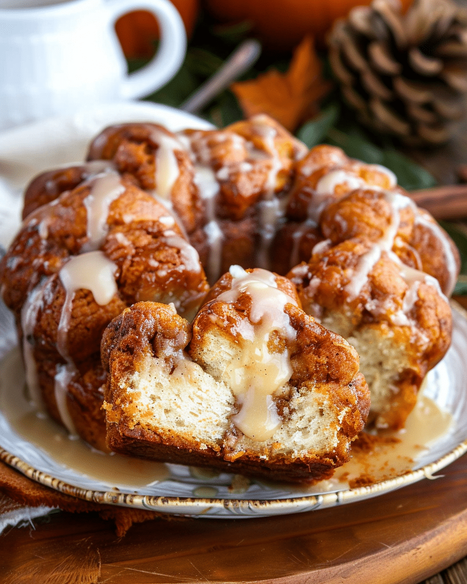 Pumpkin Spice Monkey Bread