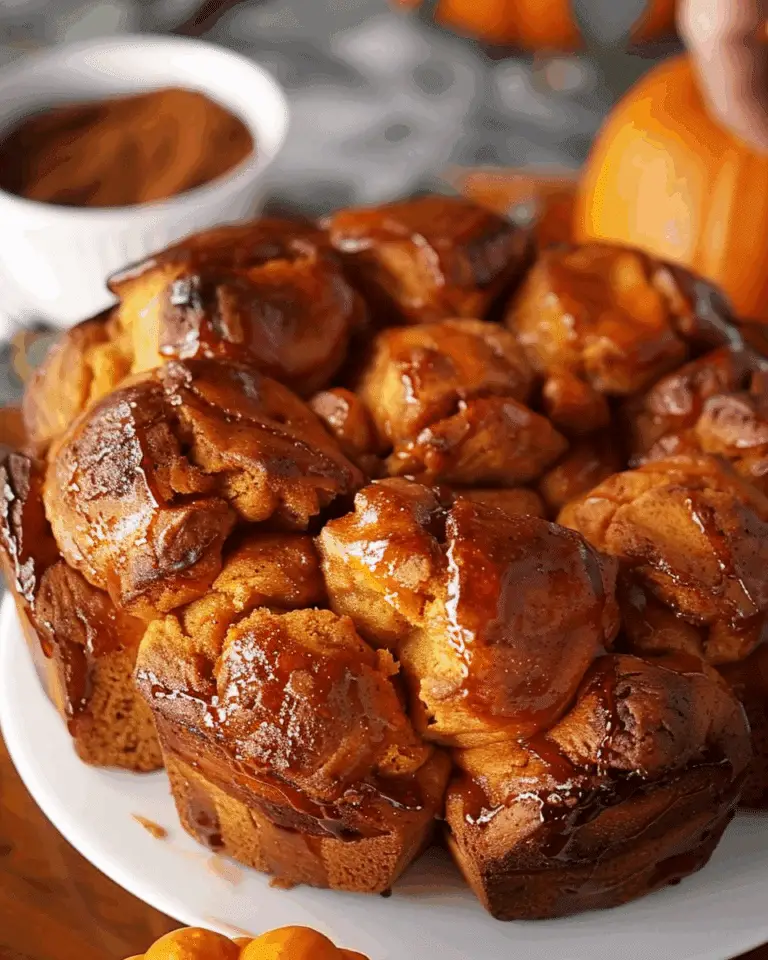 Pumpkin Spice Monkey Bread
