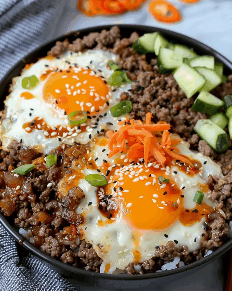 Quick & Easy Korean Ground Beef Bowl – Better Than Takeout
