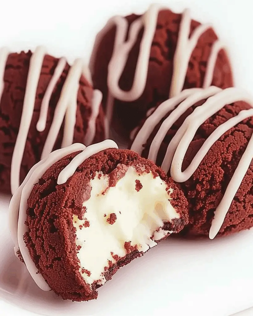 Red Velvet Cheesecake Bites