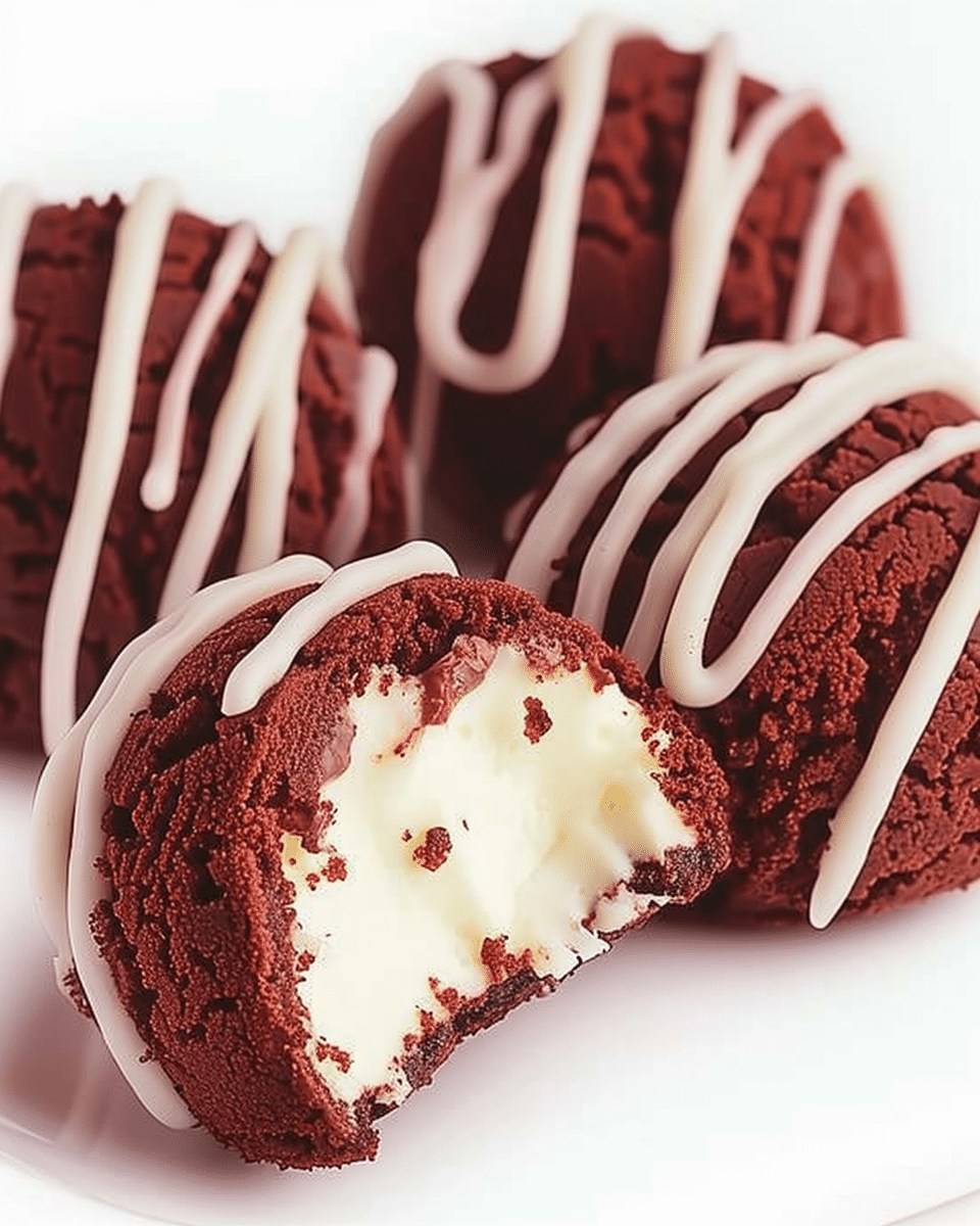 Red Velvet Cheesecake Bites