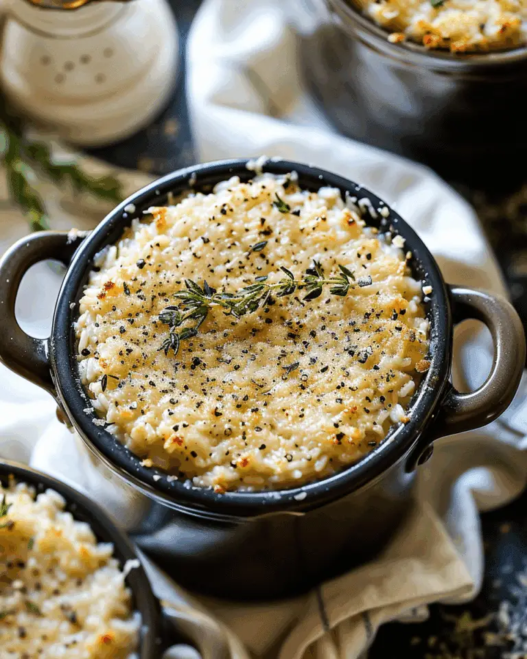 Slow Cooker Garlic Parmesan Risotto