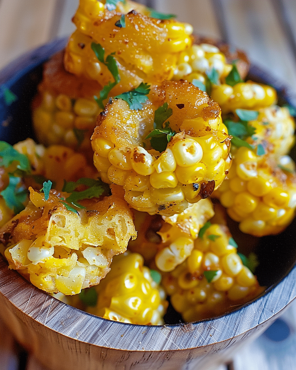 Spicy Mexican Corn Bites