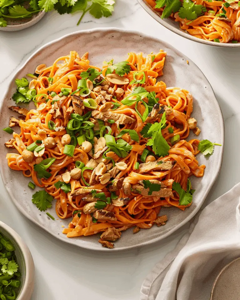 Spicy Peanut Noodles