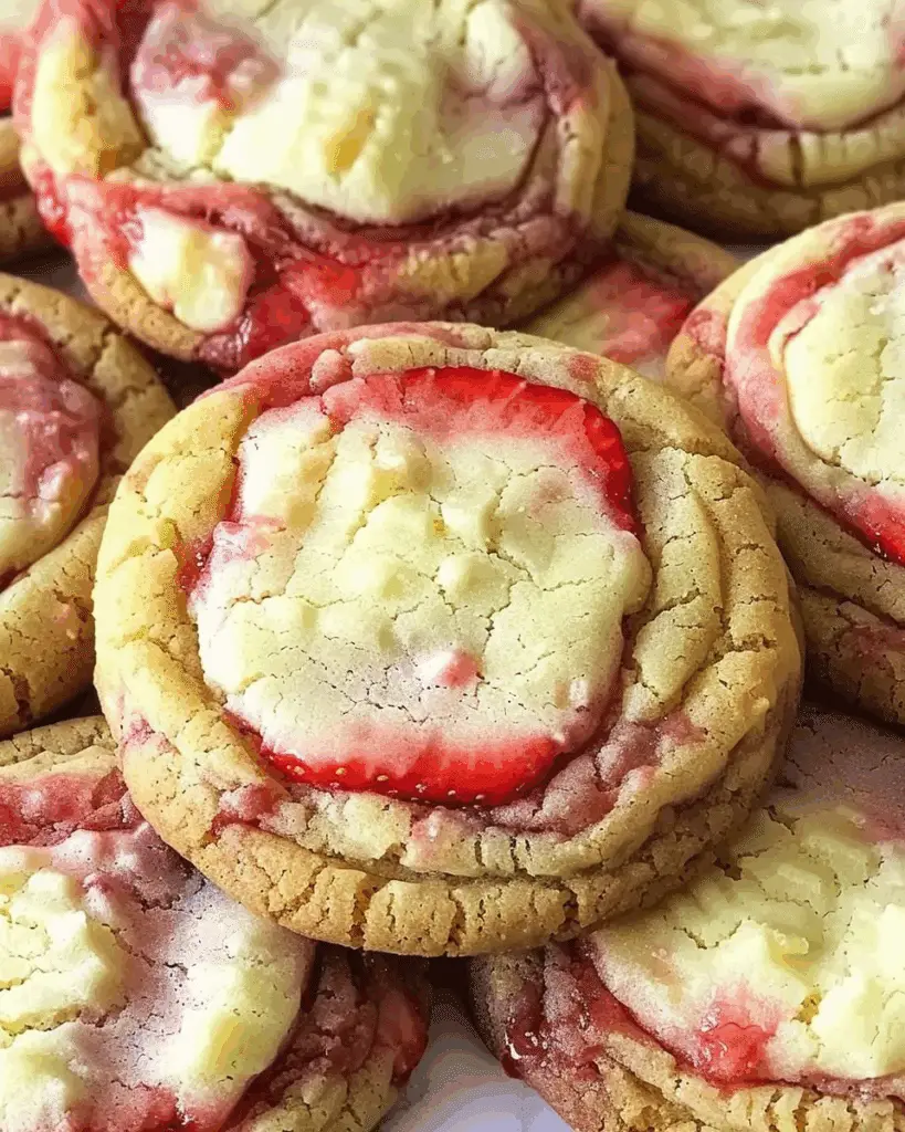 Strawberry Cheesecake Cookies Recipe