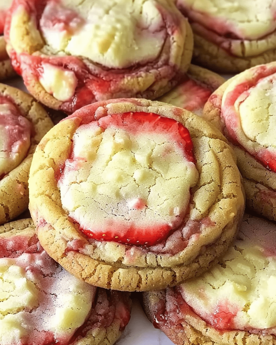 Strawberry Cheesecake Cookies Recipe