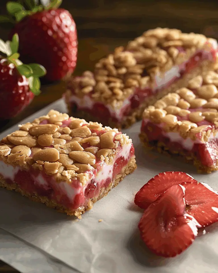 Strawberry Yogurt Bars