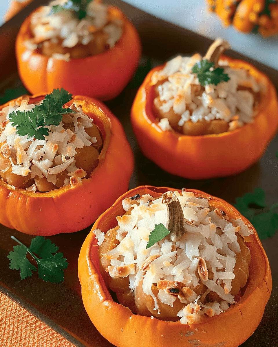Stuffed Mini Pumpkins