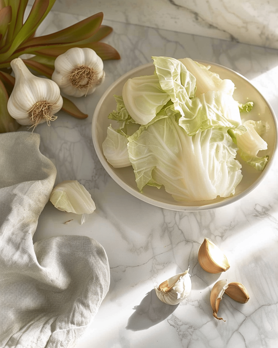Taiwanese Cabbage With Garlic