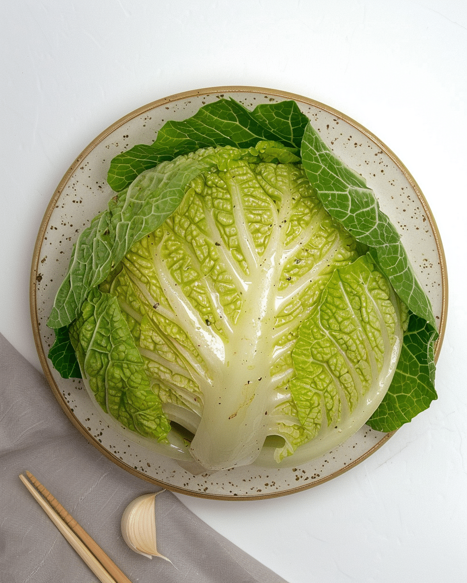 Taiwanese Cabbage With Garlic