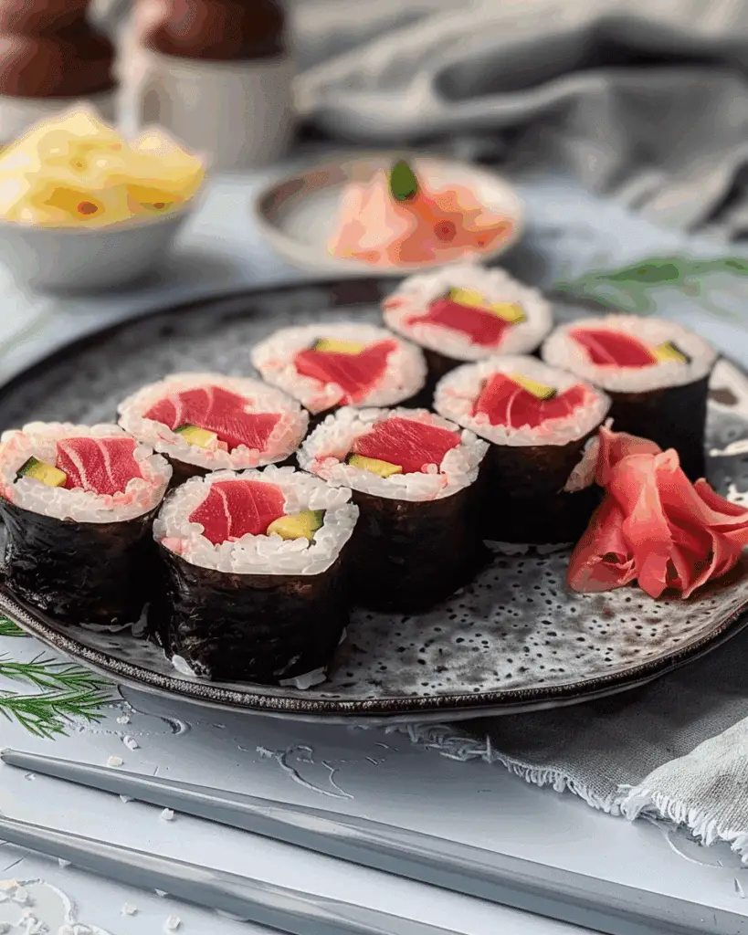 Tekka Maki (Tuna Sushi Roll)
