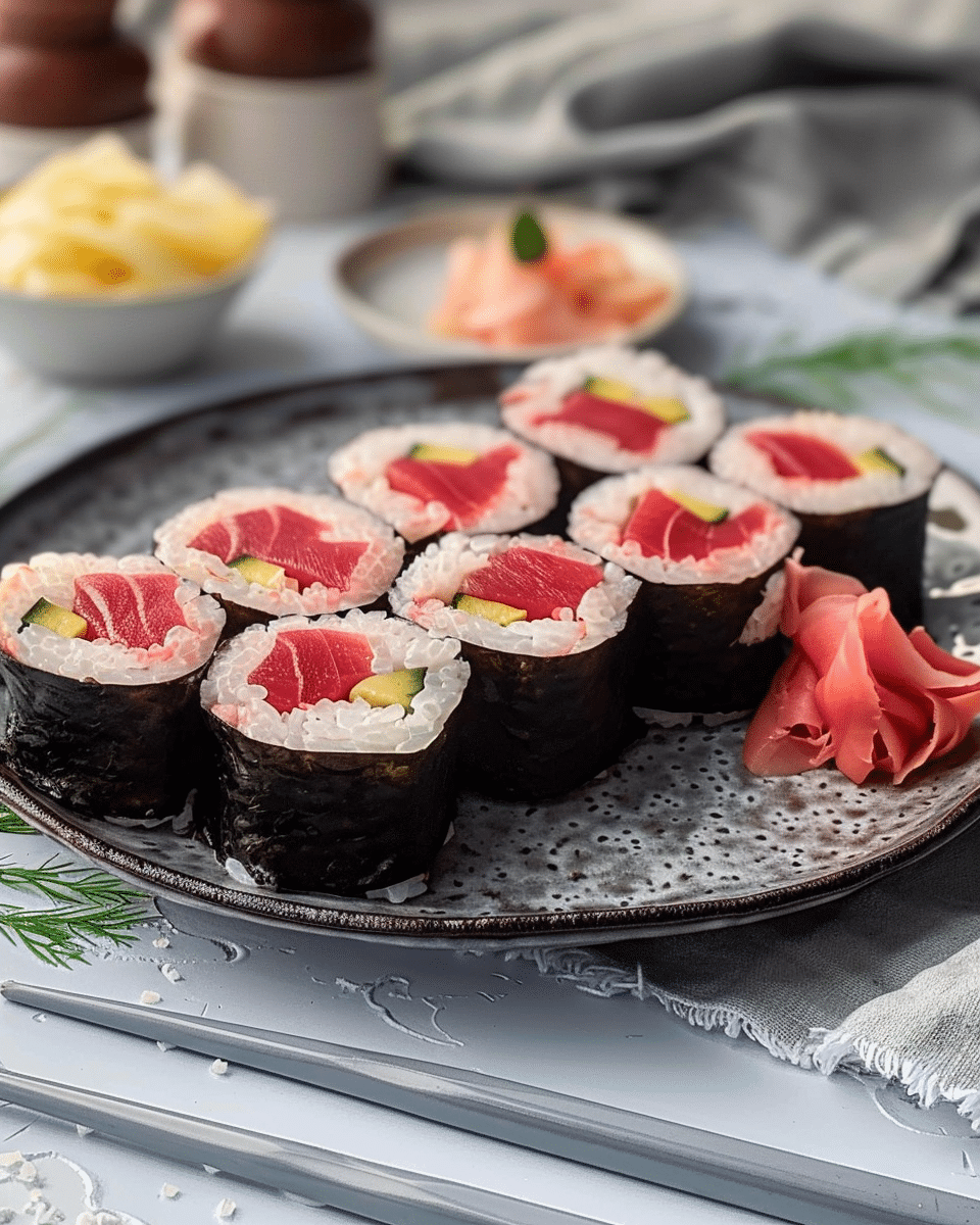 Tekka Maki (Tuna Sushi Roll)