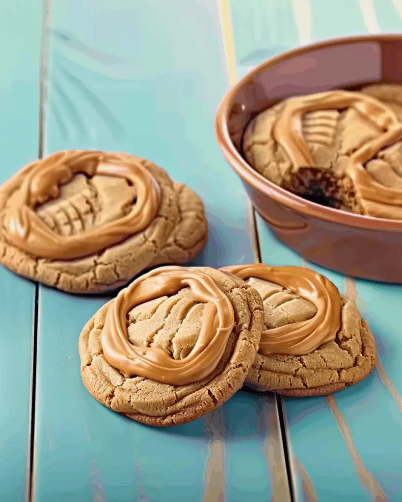 Triple Reese’s Peanut Butter Cookies