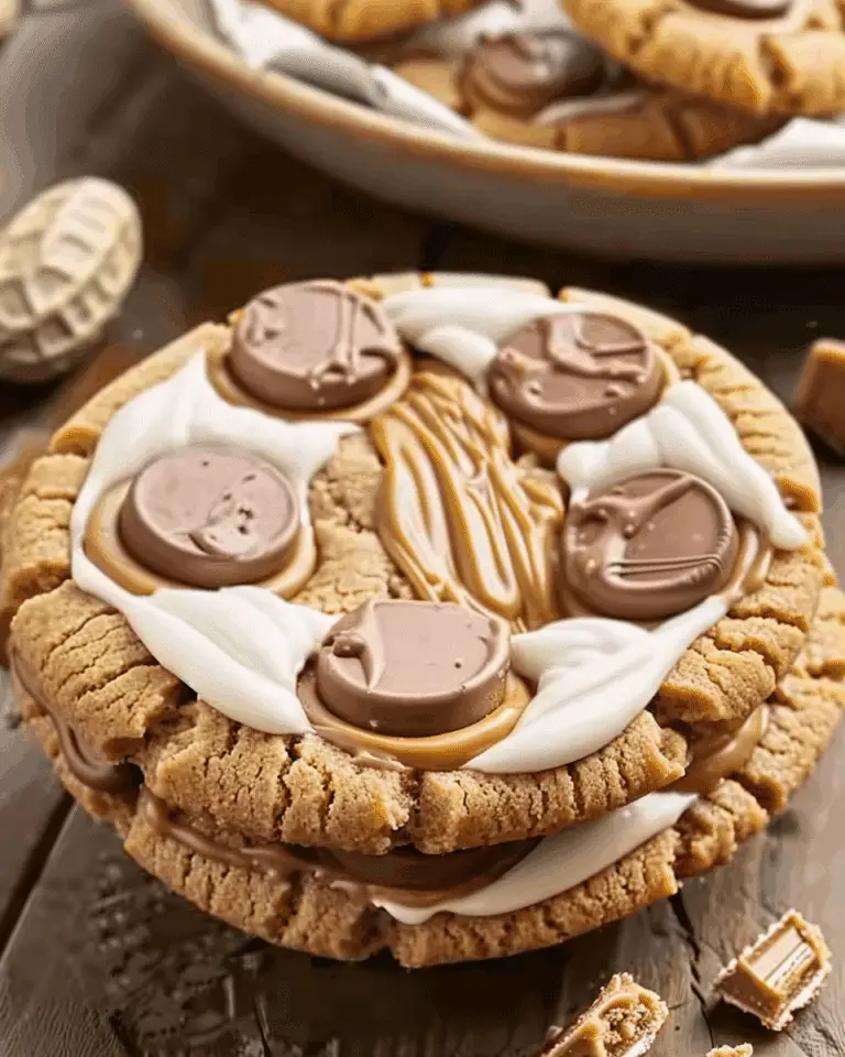 Triple Reese’s Peanut Butter Cookies