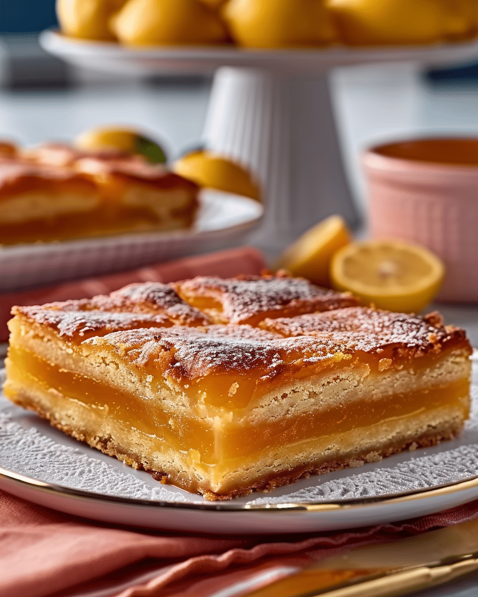 Two-Ingredient Lemon Bars