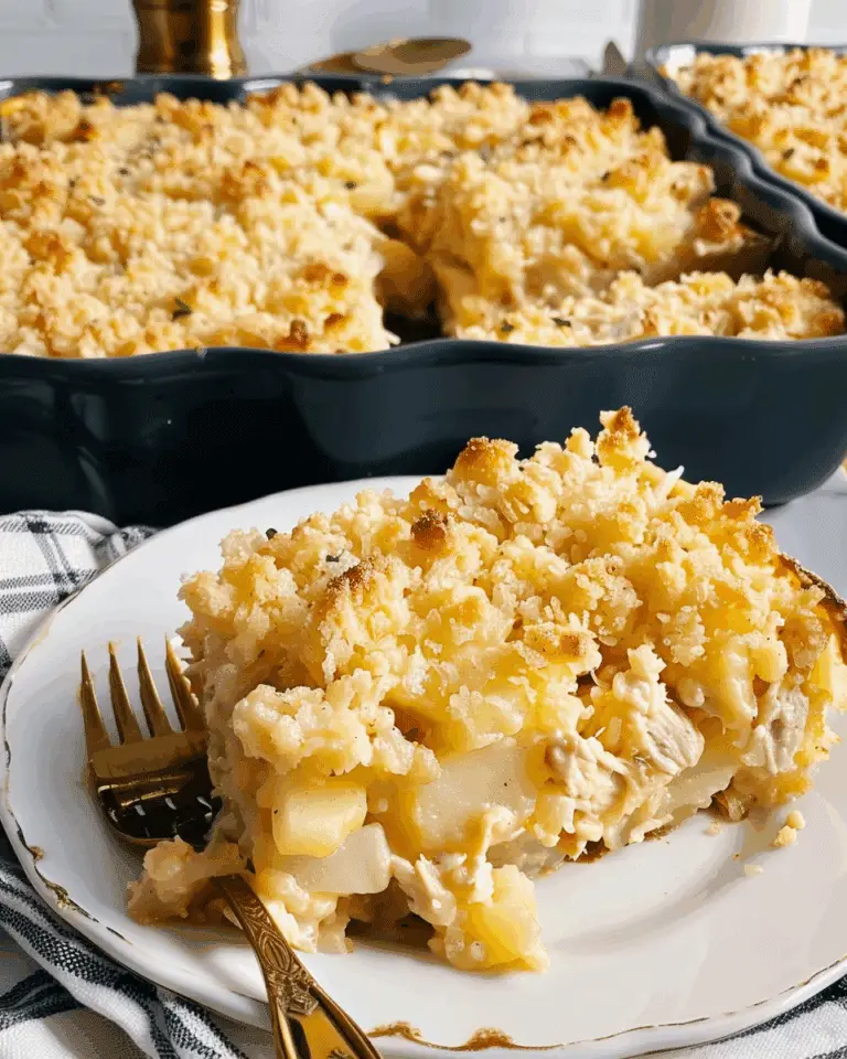 Ultimate Chicken Hashbrown Casserole