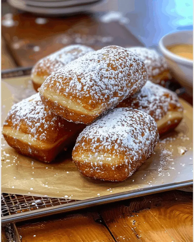 Vanilla French Beignets Recipe