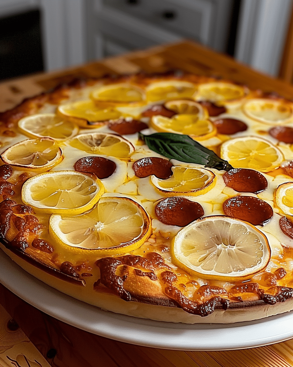 Zesty Lemon Pizza: The Easy Summer Delight You’ll Crave