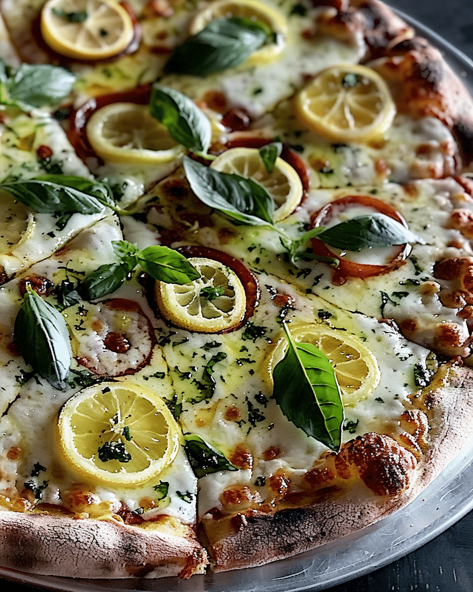 Zesty Lemon Pizza: The Easy Summer Delight You’ll Crave