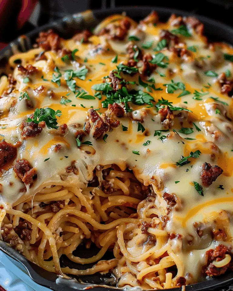 Irresistible Spicy Southern Cheesy Chicken Spaghetti Casserole