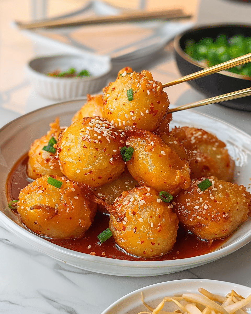 Korean Braised Potatoes (Gamja Jorim)