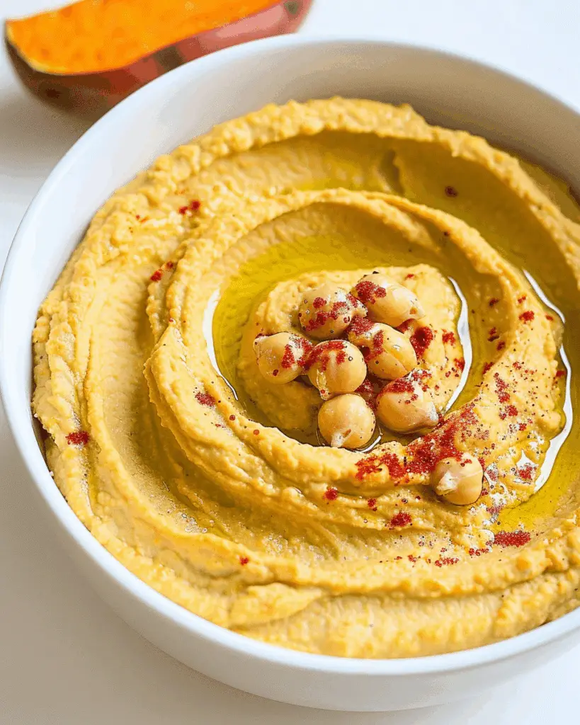 Roasted Sweet Potato And Chickpea Hummus – Dairy Free