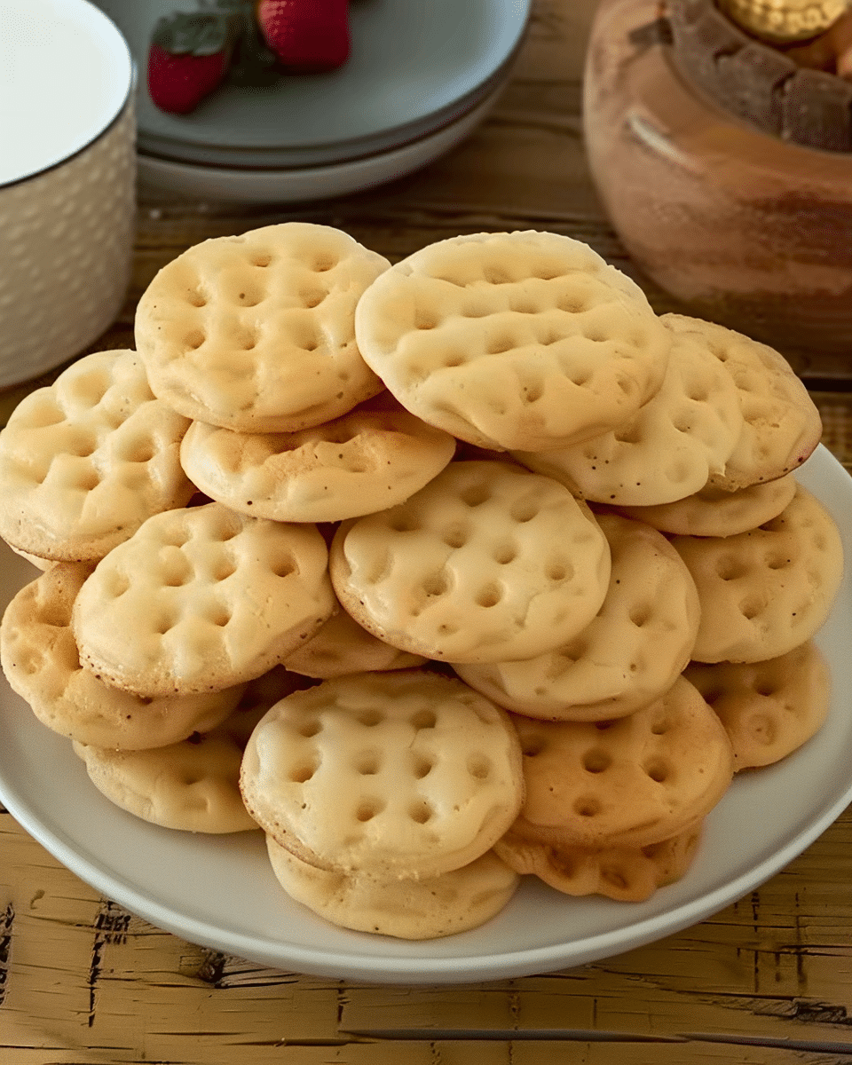 Homemade Vanilla Wafers
