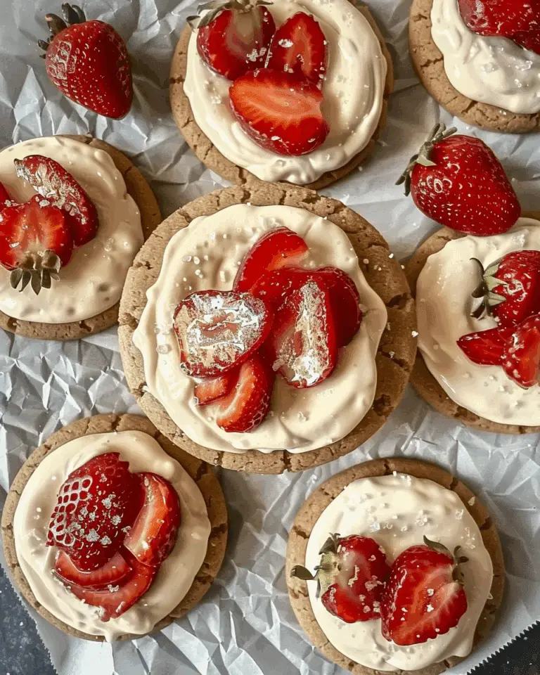 Strawberry Cheesecake Cookies