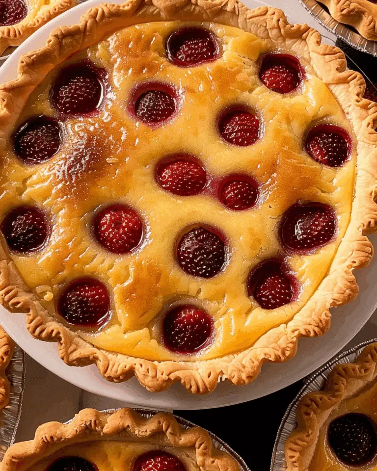 This Traditional Cherry Pie Beats Store-Bought – Irresistible!