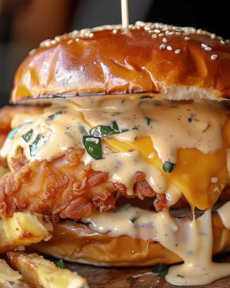 5-Ingredient Crack Chicken Sandwich