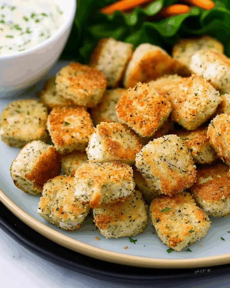 Air Fryer Ranch‑Crusted Chicken Bites