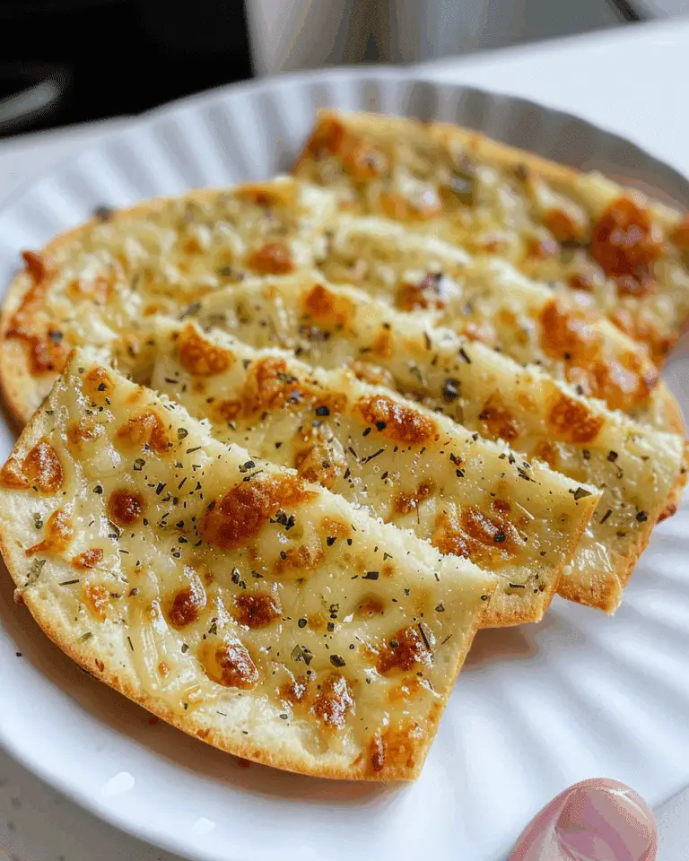 Air Fryer Tortilla Garlic Bread