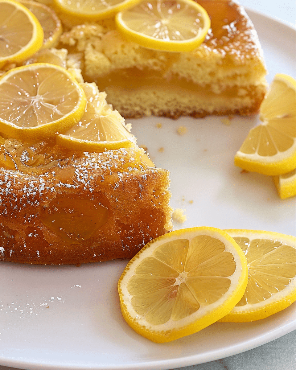Amazing Meyer Lemon Upside-Down Cake for Delightful Moments