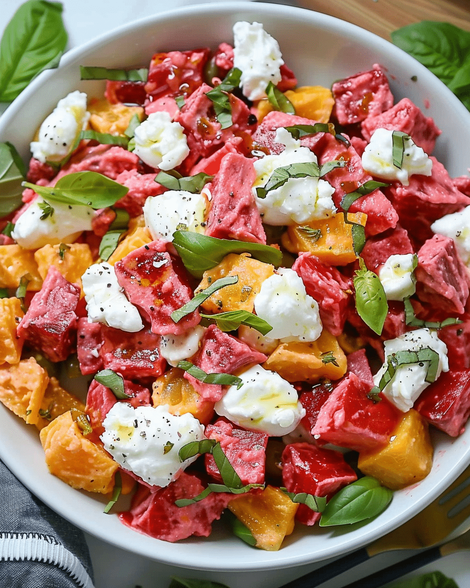 Beet And Burrata Salad