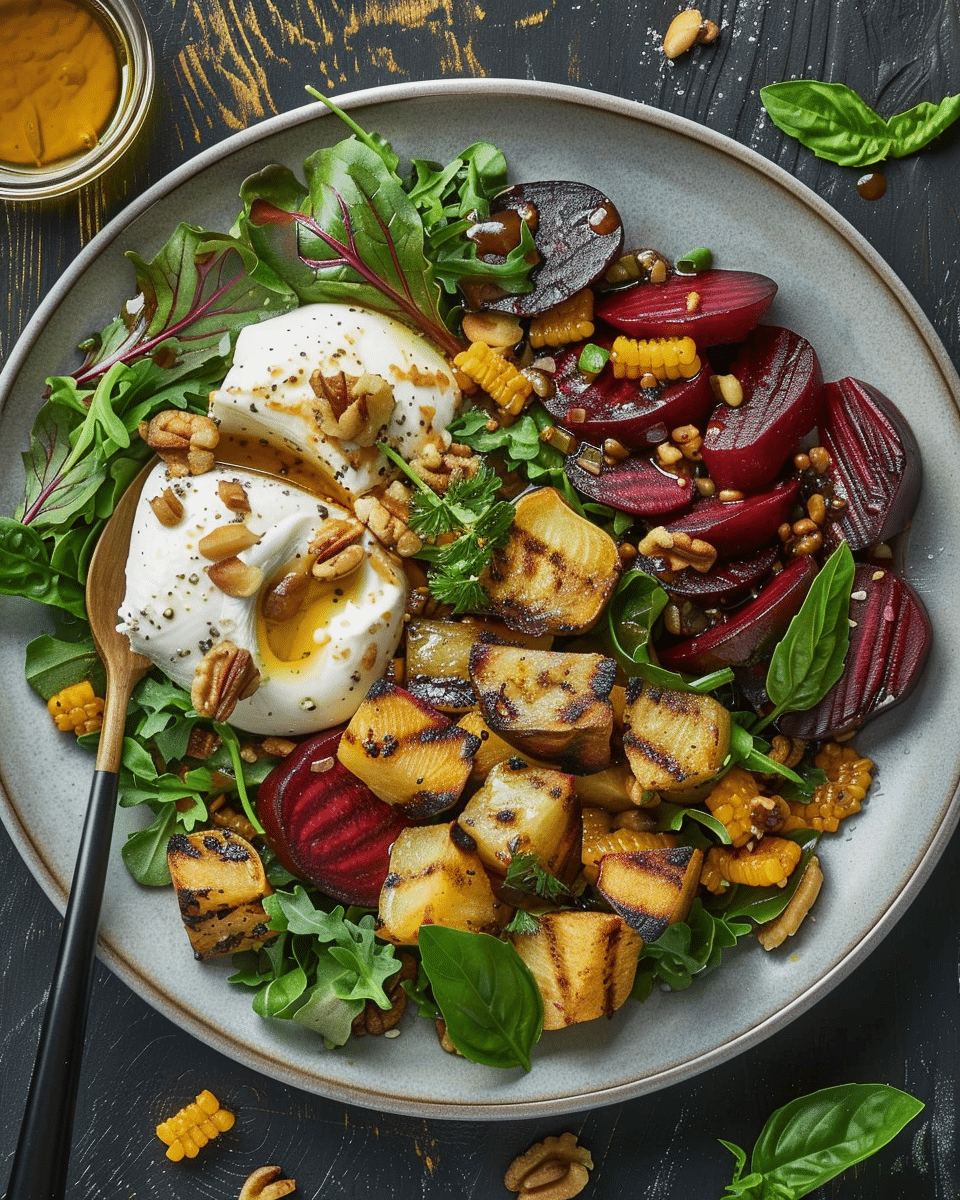 Beet And Burrata Salad