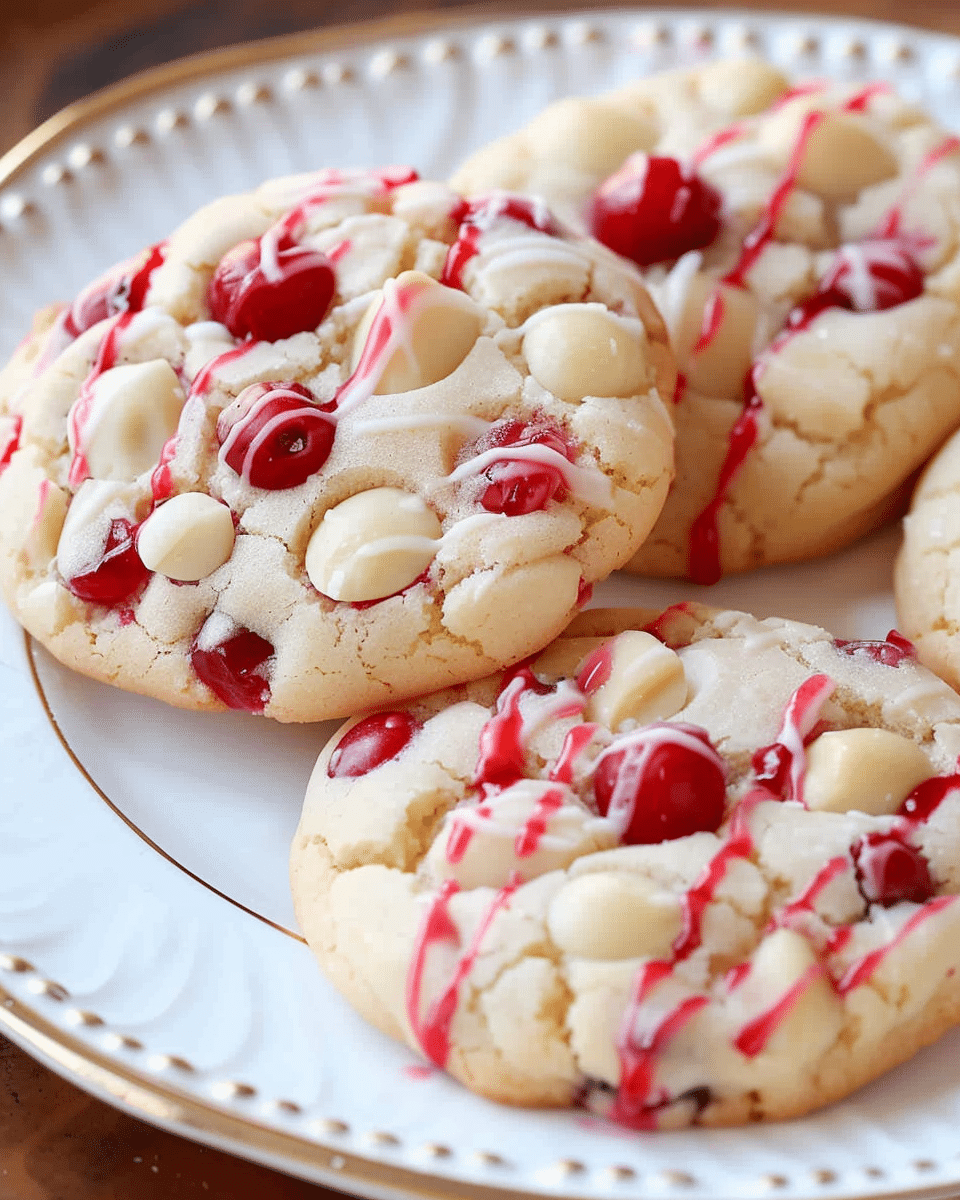 Cherry Almond Cookies