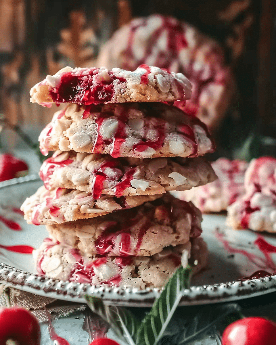 Cherry Almond Cookies