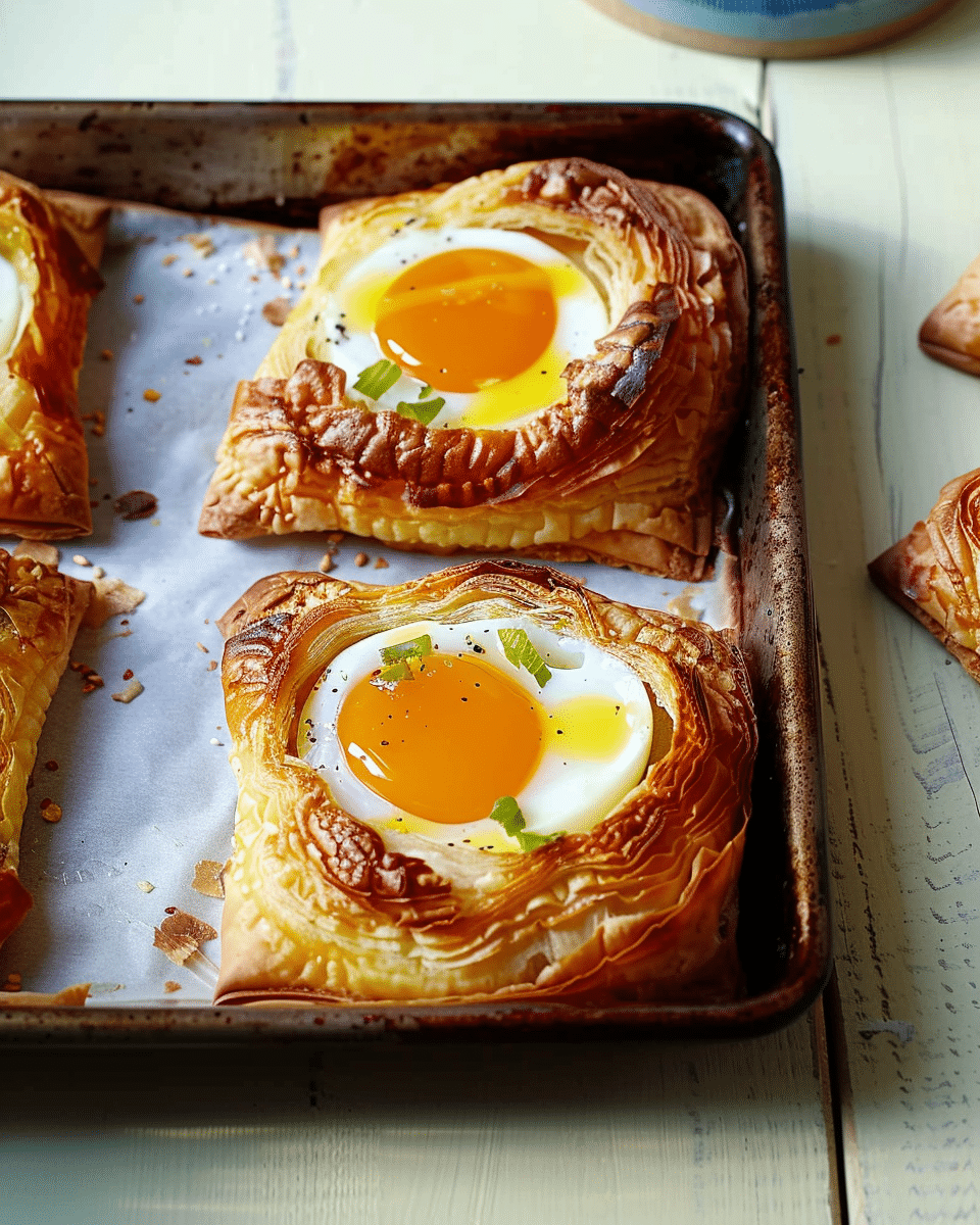 Chinese Eggs in Puff Pastry