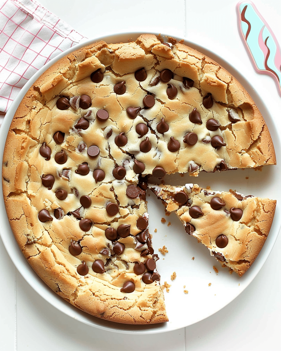 Chocolate Chip Cookie Cake