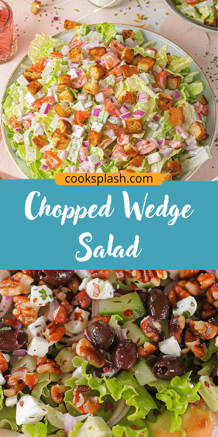 Chopped Wedge Salad | Cook Splash