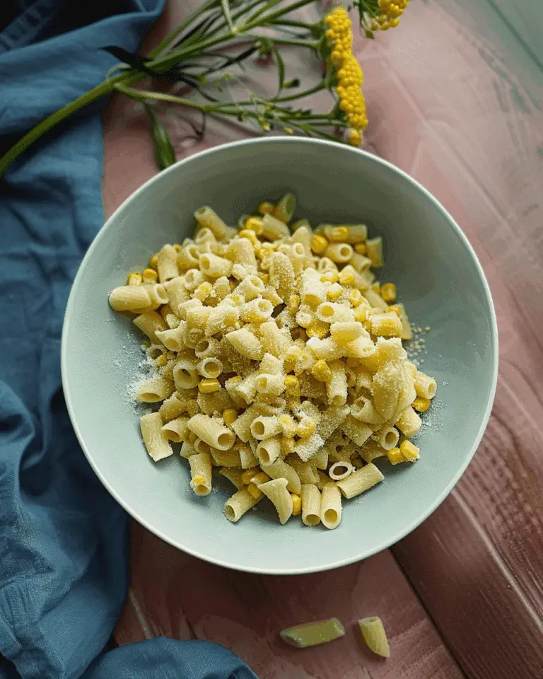 The Easiest Corn Pasta Sauce