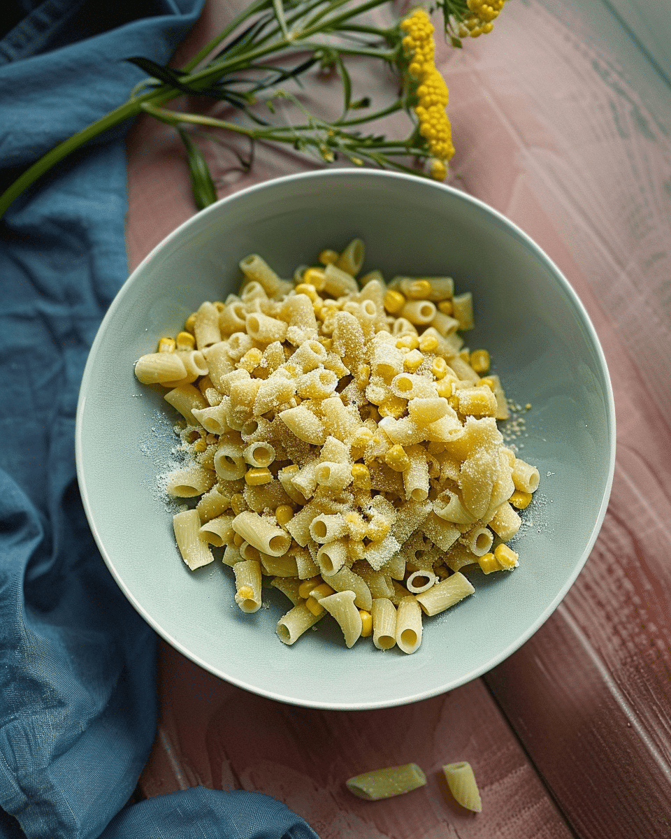 The Easiest Corn Pasta Sauce