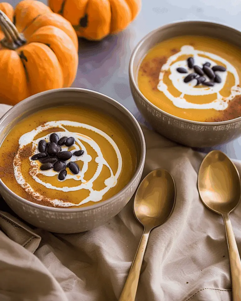 Nourishing Pumpkin Black Bean Soup