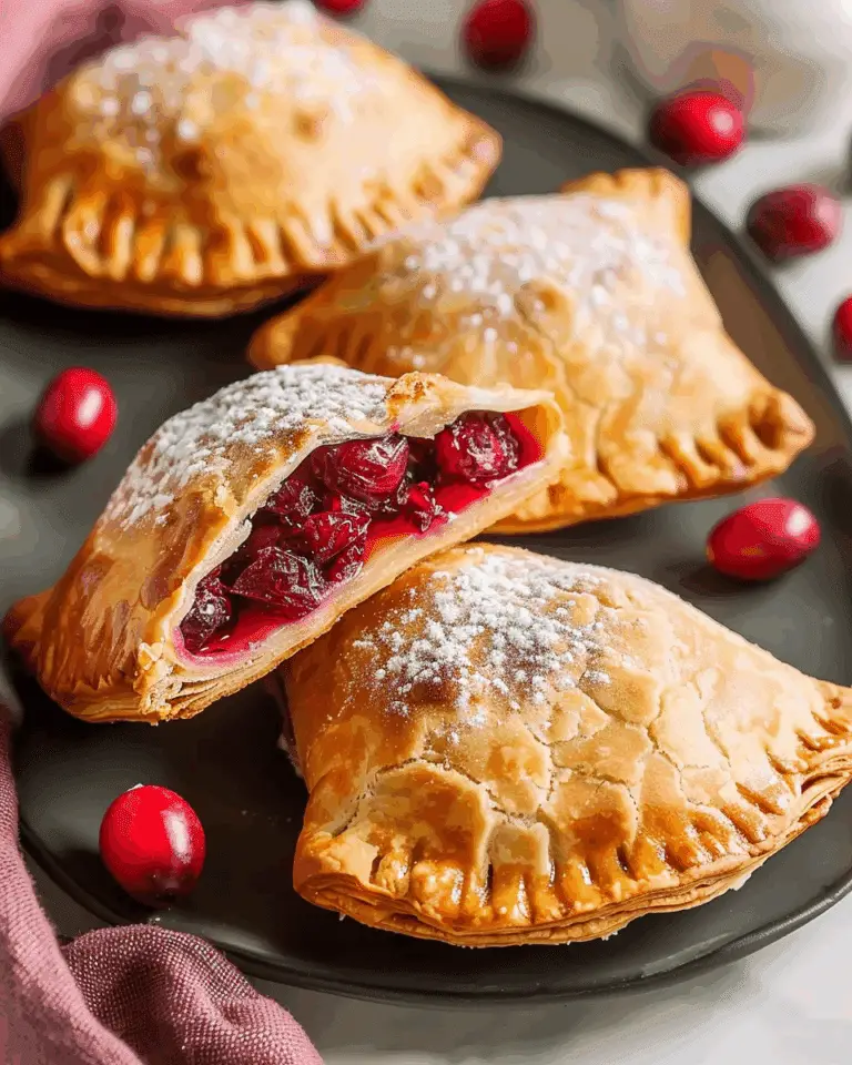 Cranberry Hand Pies: A Flavorful Delight