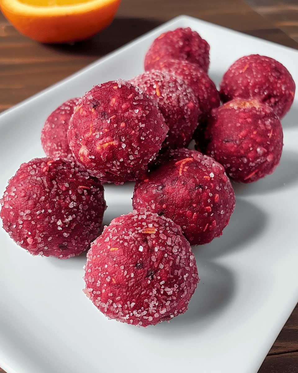 Cranberry-Orange Fat Bombs (Keto)