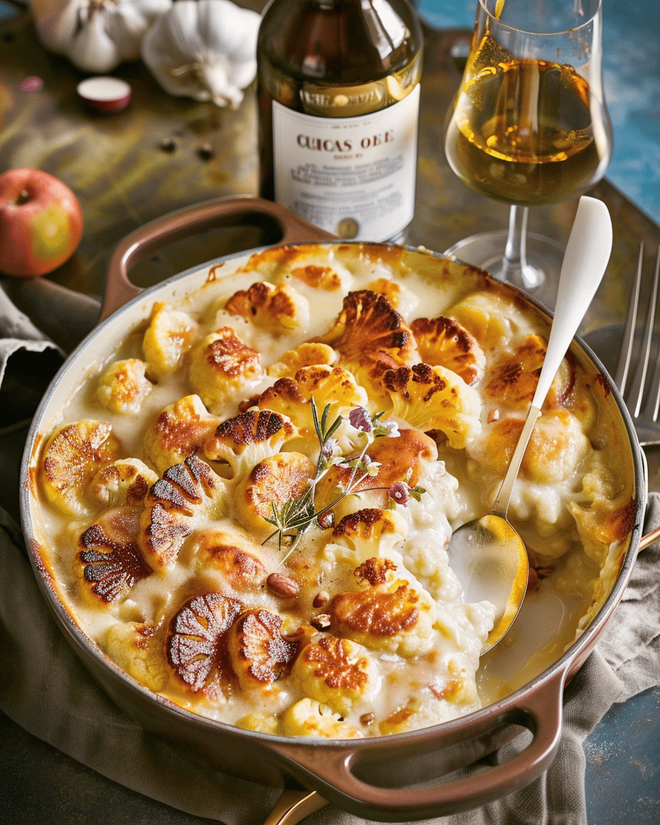 Creamy Cauliflower Gratin