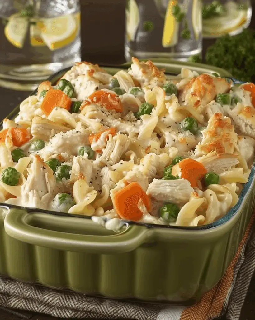 Creamy Chicken Noodle Casserole